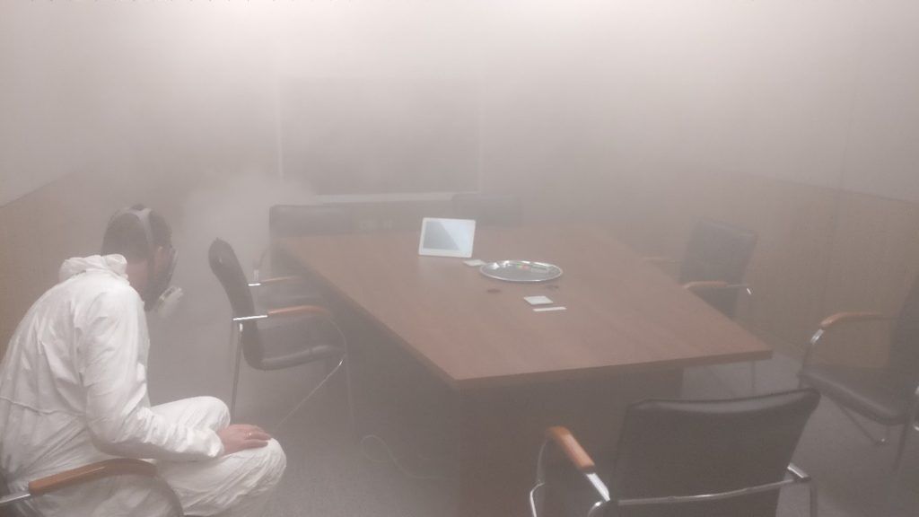 Сухой туман от запахов. Обработка сухим туманов в Саранске. Цены